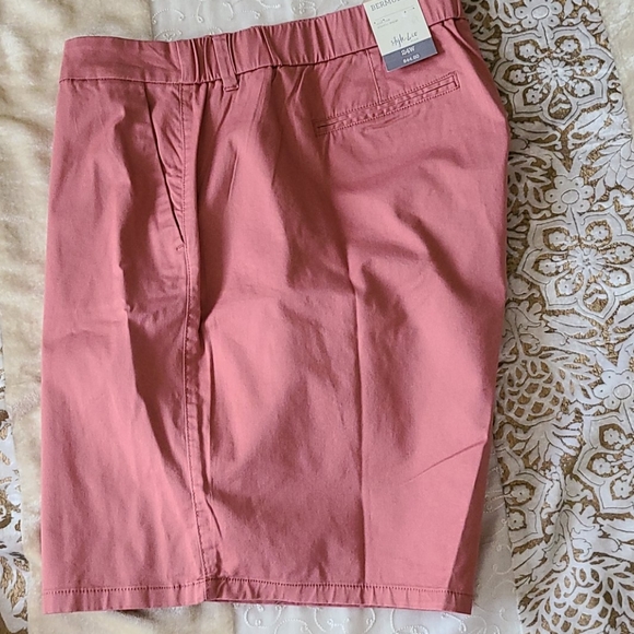 Style & Co. Pants - Style & Co Bermuda Short - 24W Rose Gold